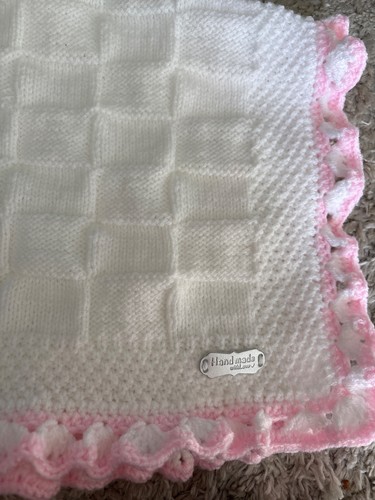 Hand made knitted - baby, blanket