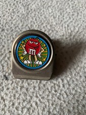 Red M & Ms fridge magnet clip souvenir magnetic bag clip US candy