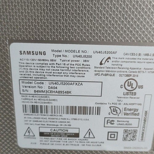 Samsung un40j5200 led - samsung,