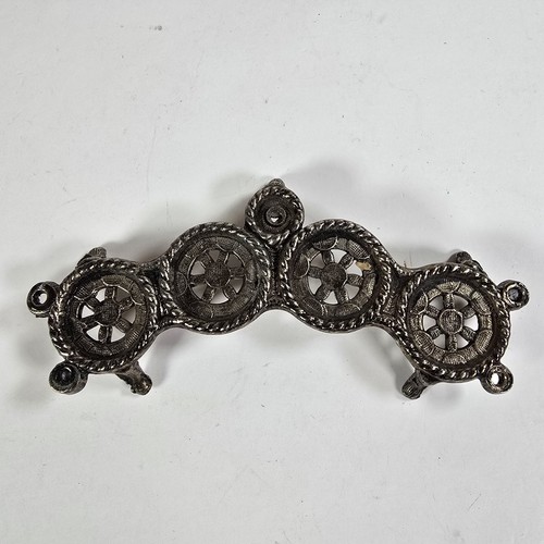 Vintage metal lipstick - metal, holder