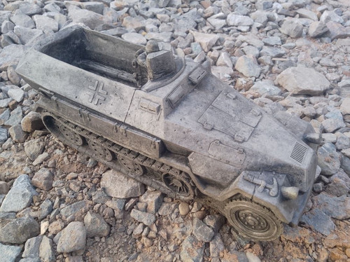 Cast stone garden military - cast,