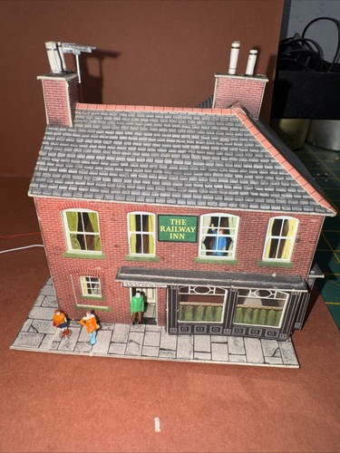 Gauge railway inn with - inn,