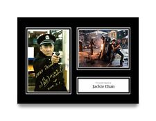 Jackie Chan Signed A4 Photo