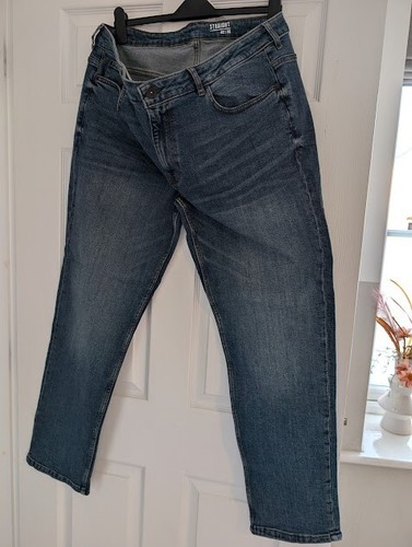 Mens jeans w42 navy blue - w42,