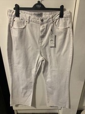 Primark White Denim Cropped