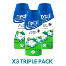 🔥 Nycil Germ Expert Cool Classic Prickly Heat Powder – Herbal – X3 TRIPLE PACK 