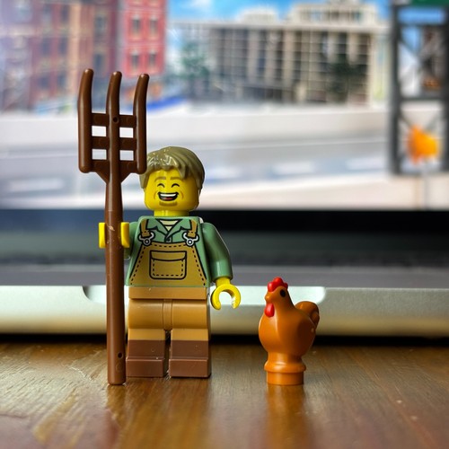 Lego farmer minifigure - lego®, with