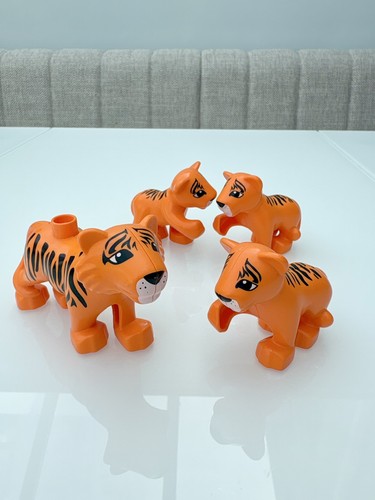 Lego duplo tiger - x4, zoo