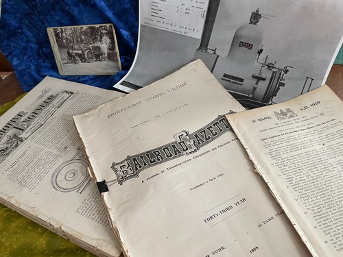 Antique railroad catalogs - antique,