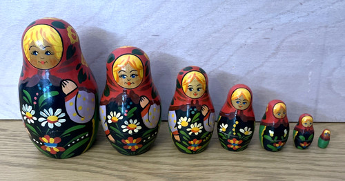 Russian dolls matryoshka 7 - matryoshka, x