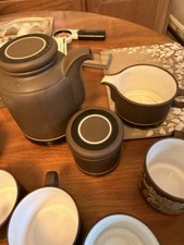 Vintage Hornsea “Contrast” Milk Jug and Sugar Bowl With Lid - VGC