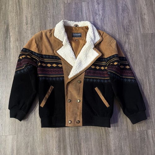 Vintage tuskany aztec suede - tuskany,