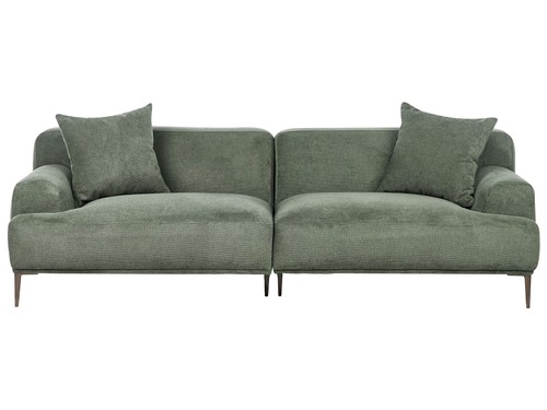 Seater fabric sofa green - 3,