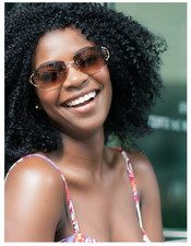 Ladies Diamante Wrap Frame