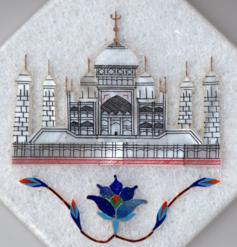 Parchin kari marble inlay - kari,