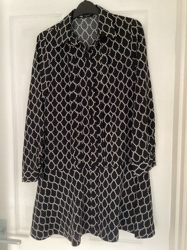 Zara short length dress black