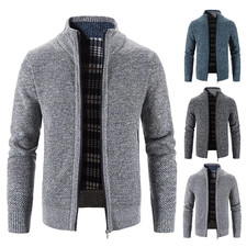 Mens Fleece Lined Cable