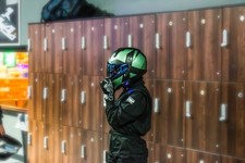 HJC C10 Motorcycle Motorbike Helmet Street City Tez Khaki Green