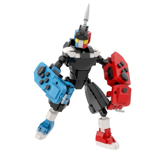 471 pcs moc transform mech - pcs,