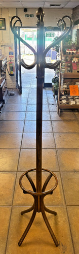 Vintage bentwood hall tree - bentwood,