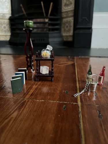 Dolls house miniatures vintage - house,