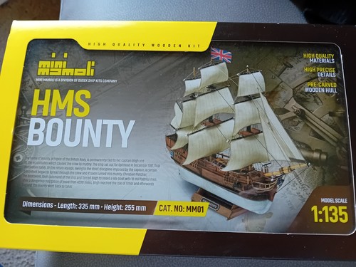 Mamoli model ship kits - mamoli, 1/135