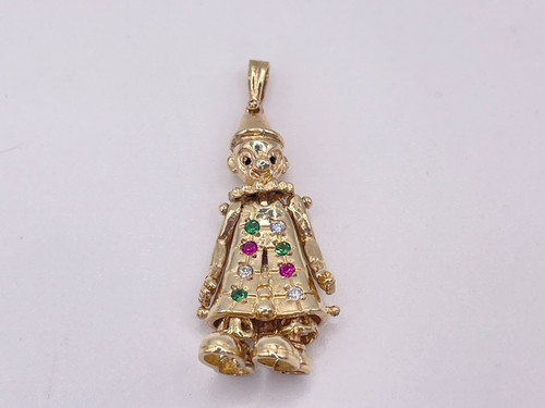 9ct gold hallmarked - gold, moveable