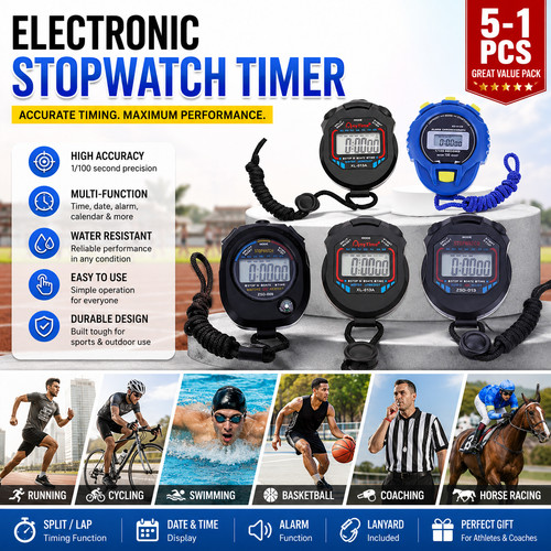 Digital sports stopwatch - digital,