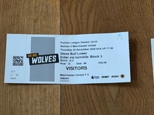 TICKET 2024/25 Wolves v
