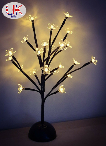 Led cherry twig tree - led,