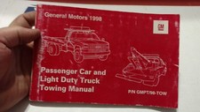 1998 GENERAL MOTORS CAR & TRUCK TOWING MANUAL ALL DIVIS
