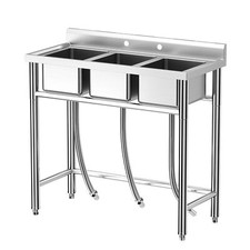 3-Compartment Sink Bowl