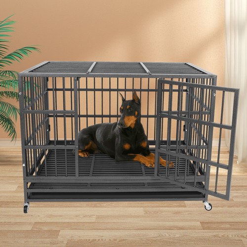 Heavy duty dog kennel iron - 47",