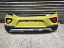 KIA PICANTO BUMPER REAR COMPLETE  IN YELLOW MK3 2017 - ON