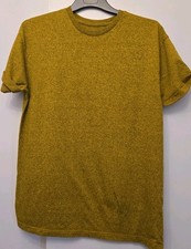 Mens Mustard Coloured T-Shirt