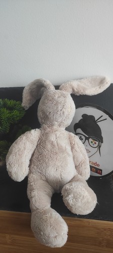 Plush rabbit blanket beige - plush,