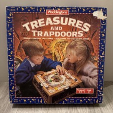 Treasures and Trapdoors Board Game 1990, Waddington Games