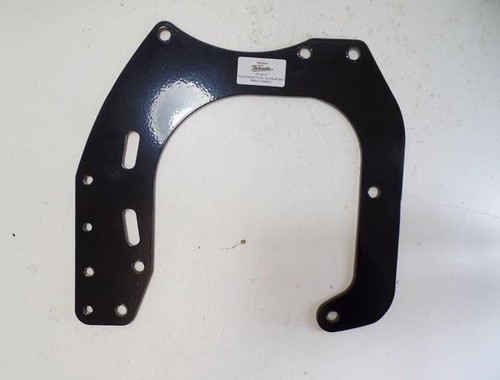 Velocette rear engine plate - engine,