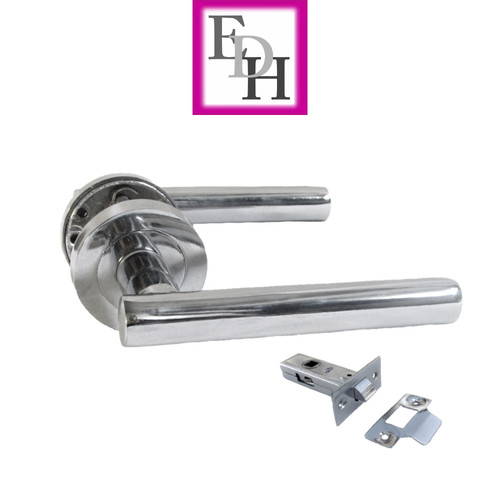 Modern chrome straight bar - modern, t-bar