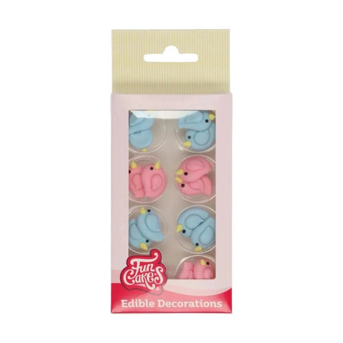 Love birds sugar decorations - love,