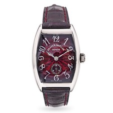 Franck Muller Cintree Curvex 18k White Gold Hand Wind Women's Watch Ref. 1750 S6