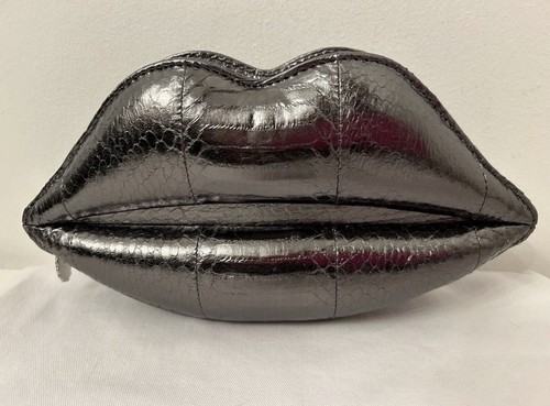 Lulu guinness lips clutch bag - lips,