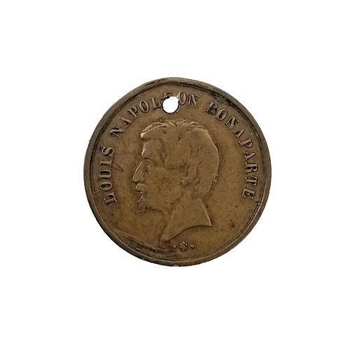 Antique 1852 french medal - antique, of