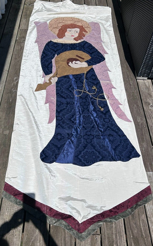 Vintage hand painted religious - vintage,