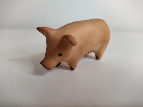 Cottage pottery pig - pottery, figurine