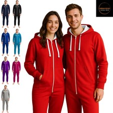 Urban Road Unisex Adults All-in-One Loungewear Jumpsuit – Soft Fleece 1Onesie1