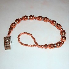 Rose Gold Metallic Diamante