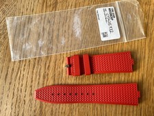 Brand Authentic Vacheron Constantin Overseas Rubber Strap RED IN PACKET 