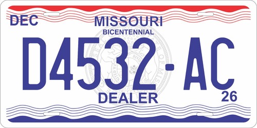 Missouri dealer novelty - novelty, custom