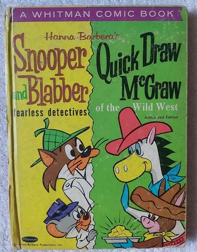 1962 whitman quick draw mcgraw - whitman,